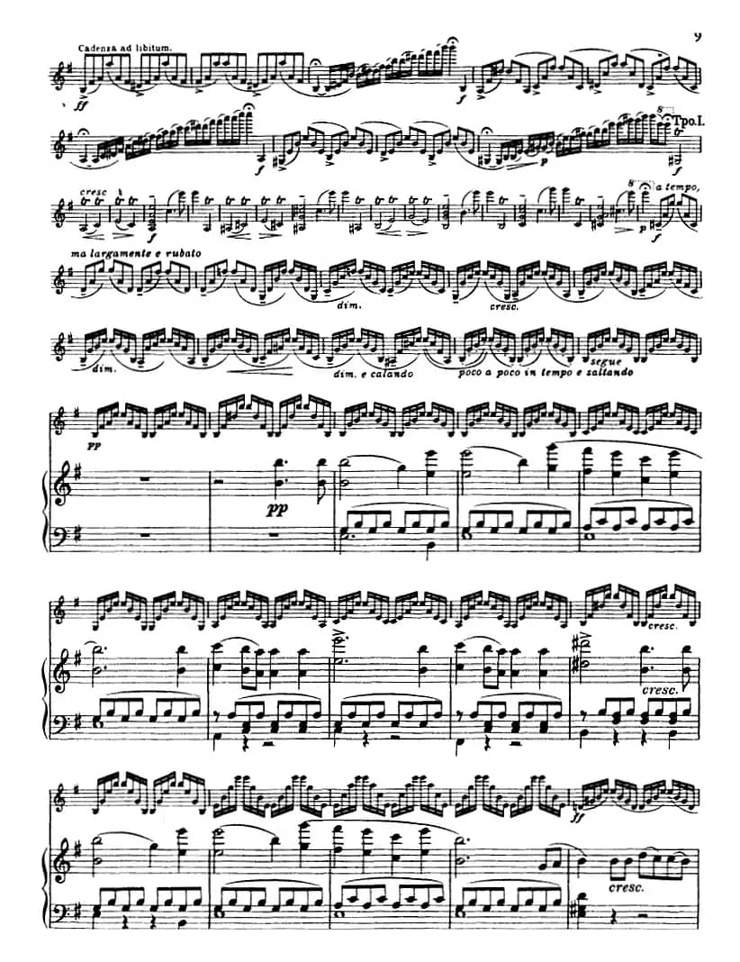 E小调协奏曲（Op.64）（小提琴+钢琴）