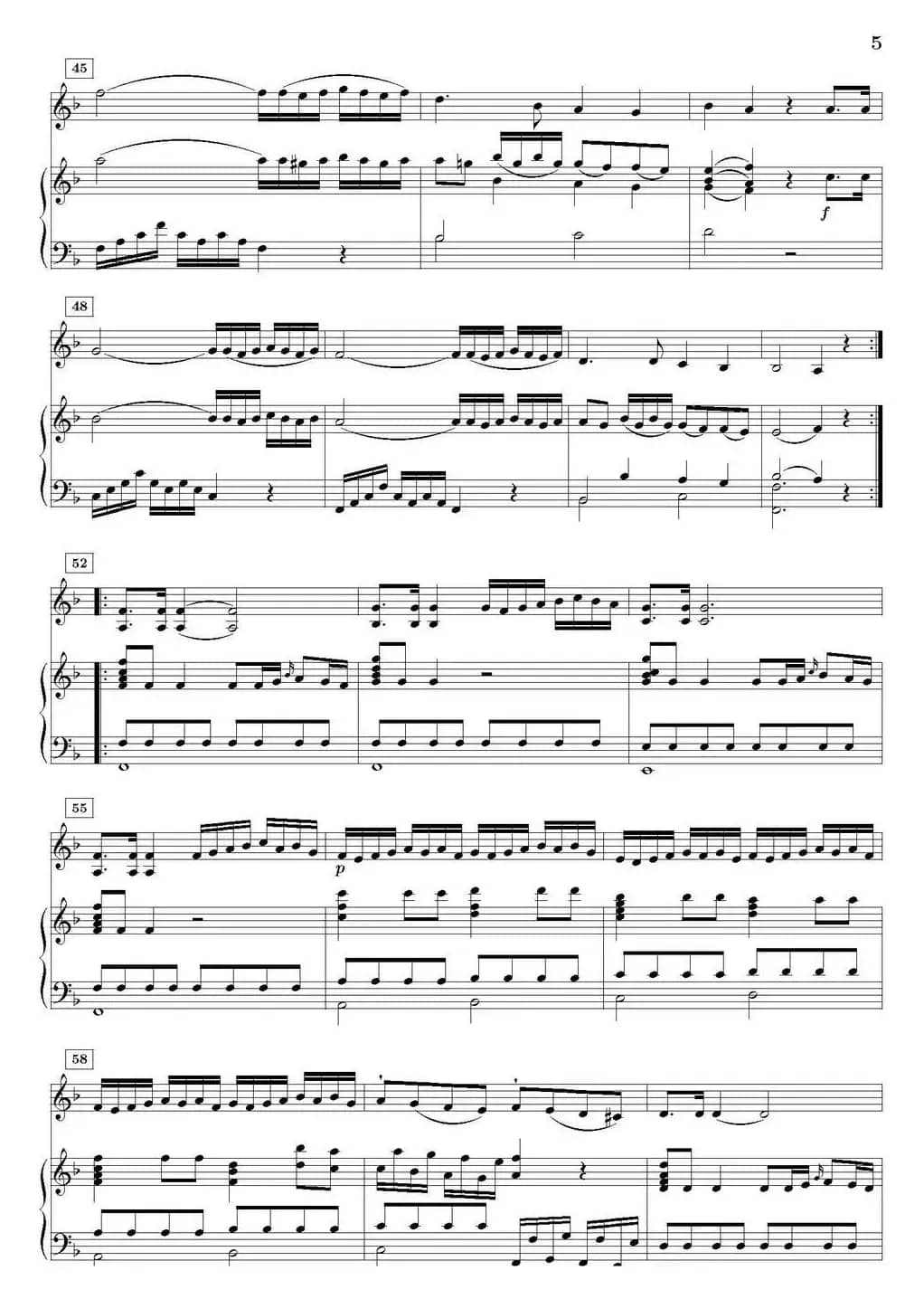 Sonata III（小提琴+钢琴伴奏）