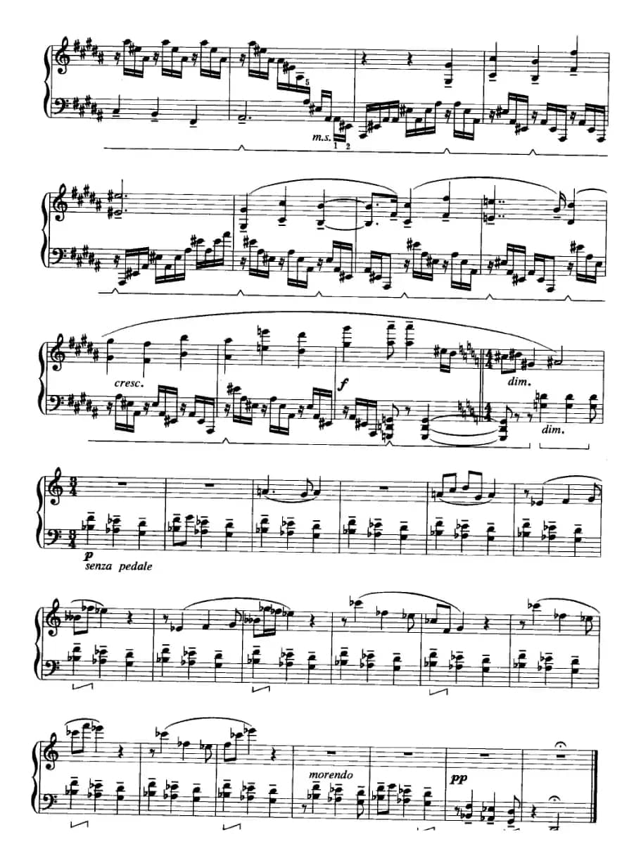 幻想曲二首 2、银锭桥