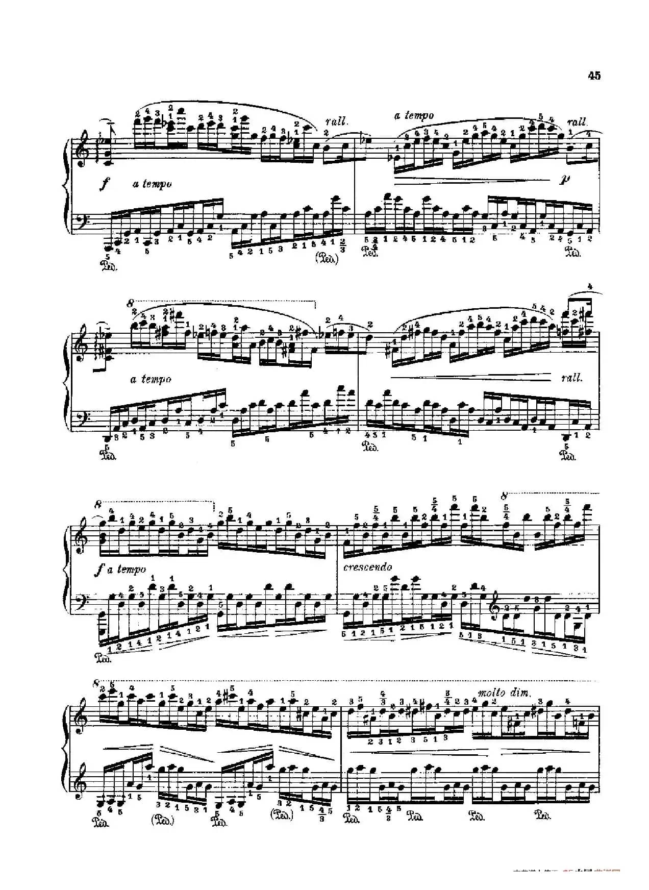 53首以肖邦练习曲为素材而作的练习曲（No.8）