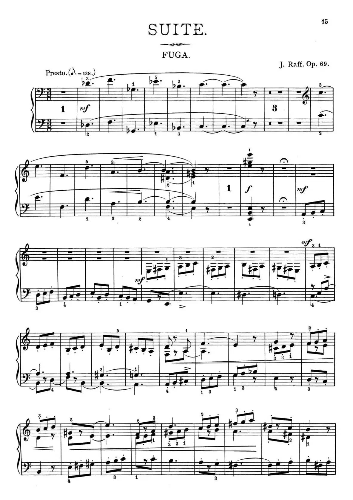 a小调第一组曲 Op.69(5、FUGA)