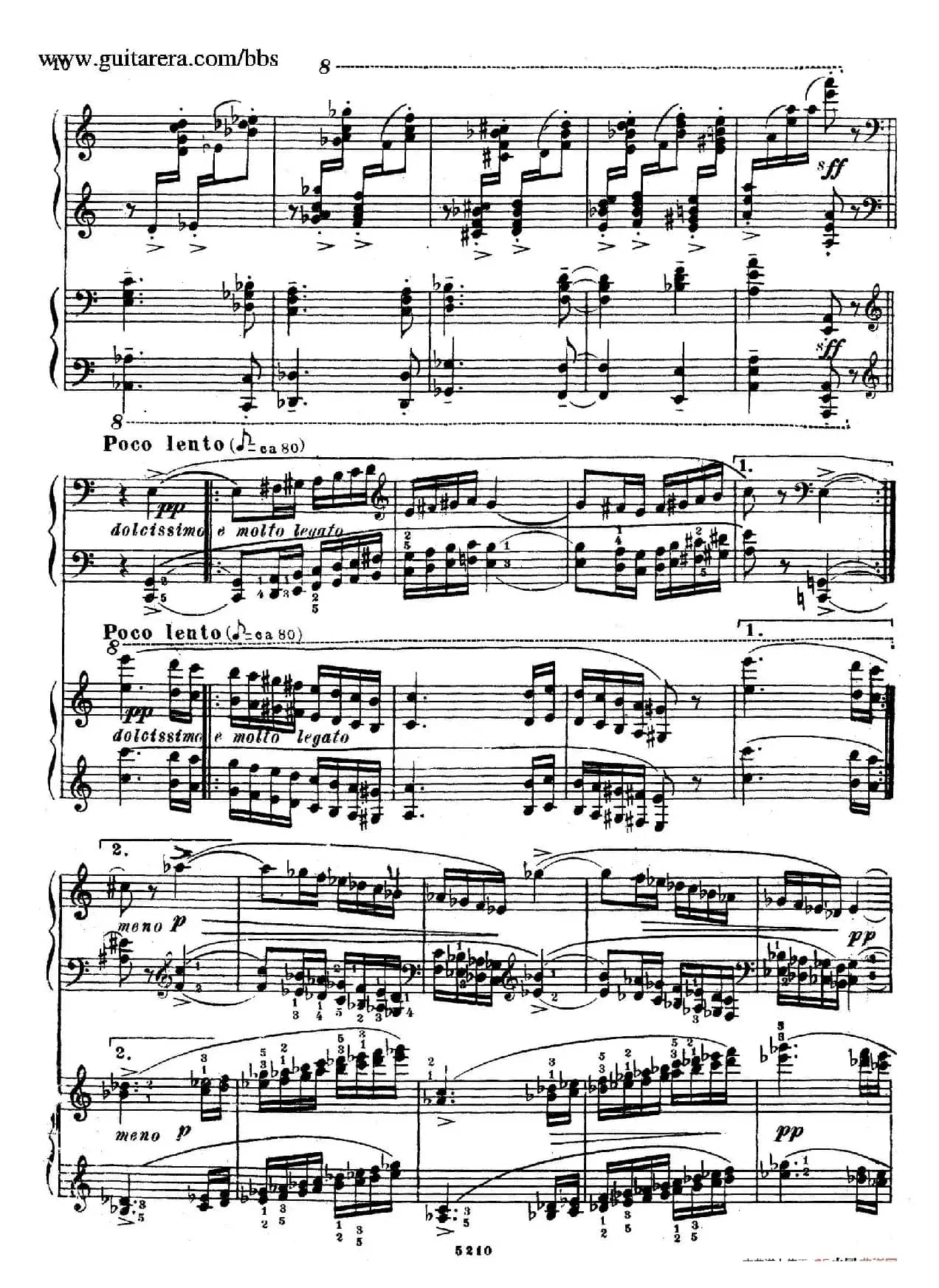 Variation on a Theme by Paganini（帕格尼尼主题变奏曲·双钢琴）