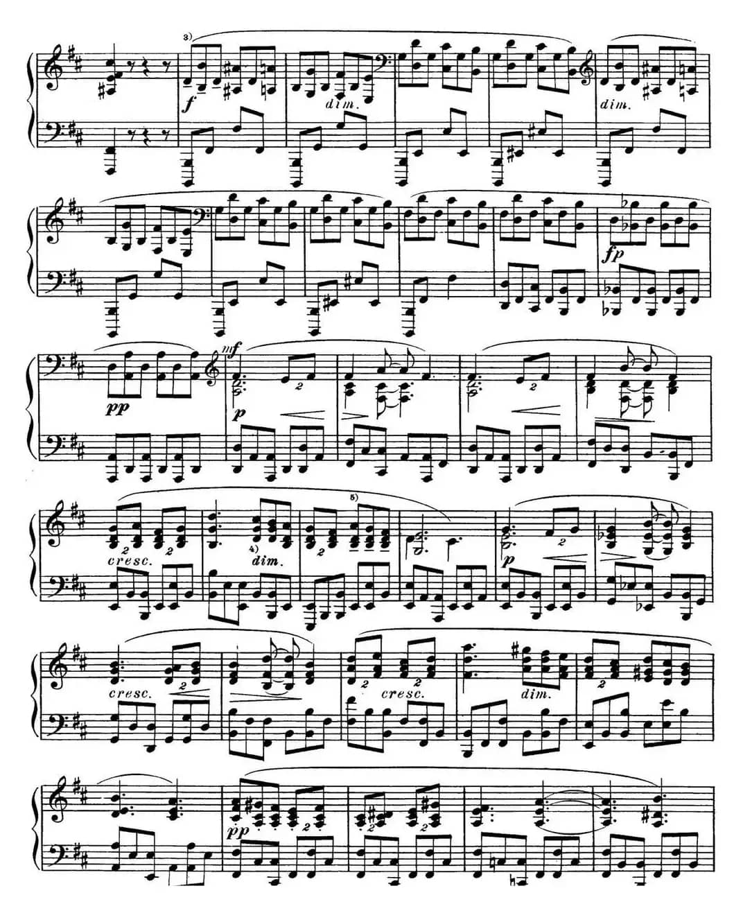 斯克里亚宾 钢琴练习曲 Op.8 No.3 Alexander Scriabin Etudes