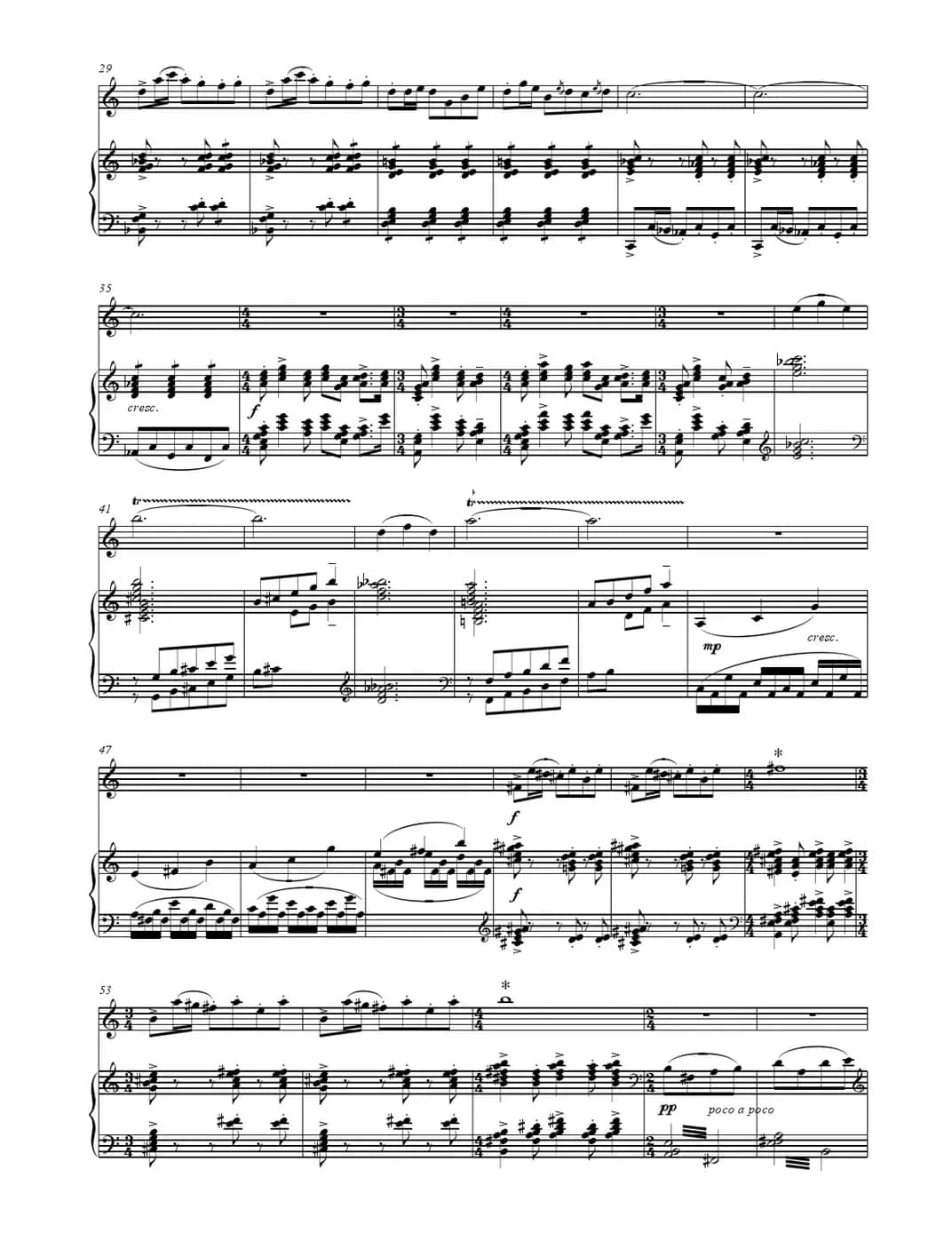 村寨欢歌（笛子与钢琴）