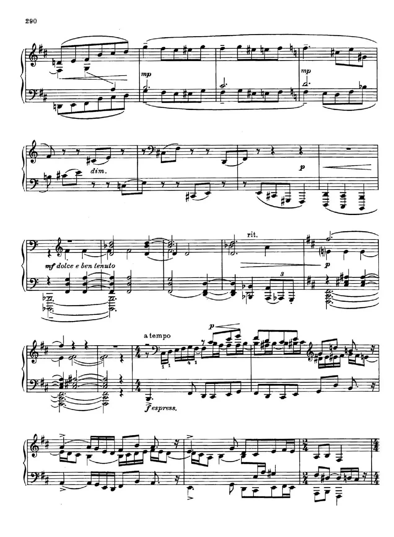 Thoughts Op.62（3首小品“思索”·1）