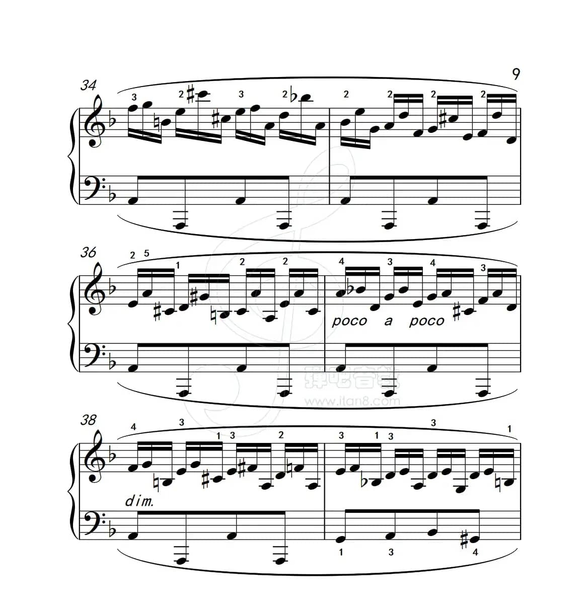 练习曲 18（克拉莫钢琴练习曲60首）