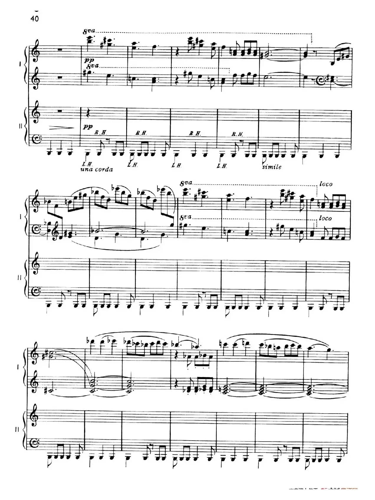 The Planets Op.32（双钢琴）（行星·第三乐章 水星—飞行使者）