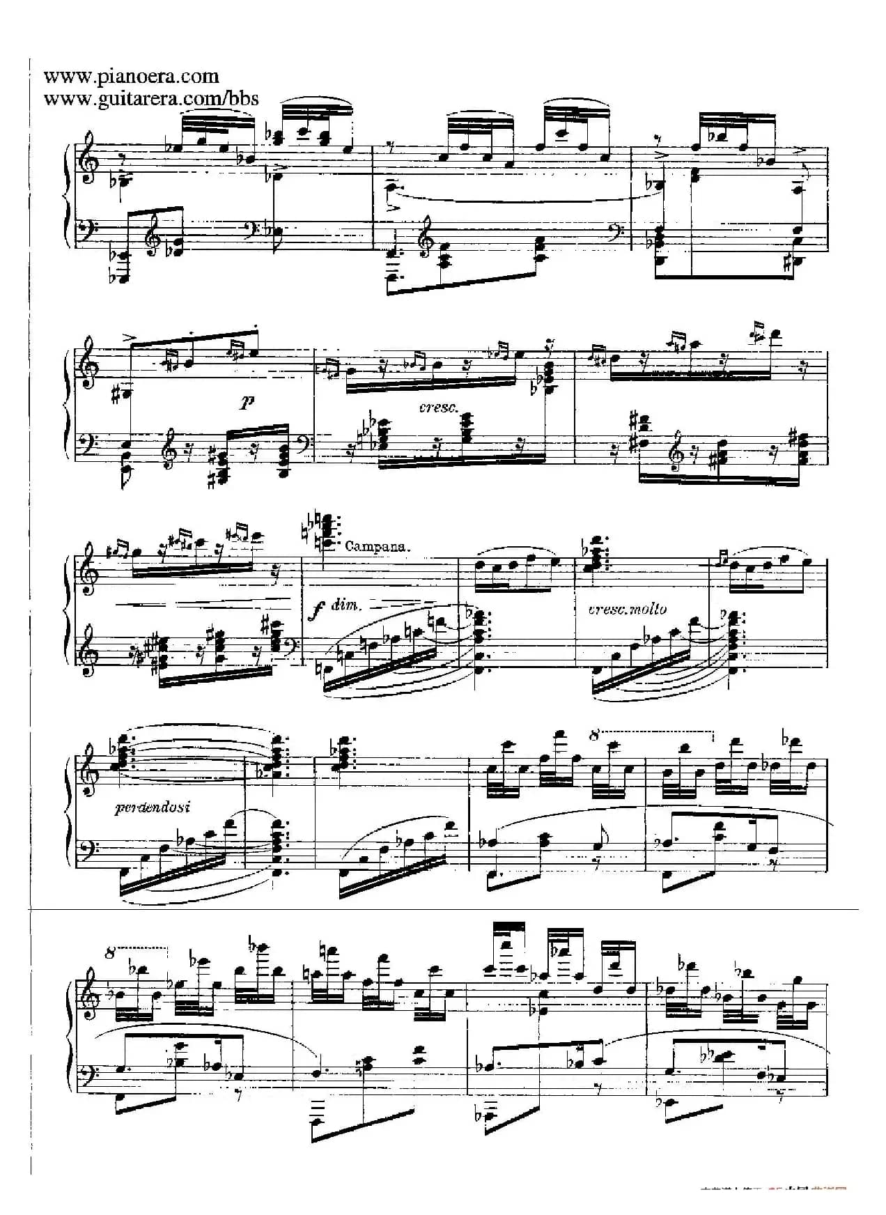 Goyescas(戈雅之画)(6. 幽灵的小夜曲 Serenata Del Espectro)