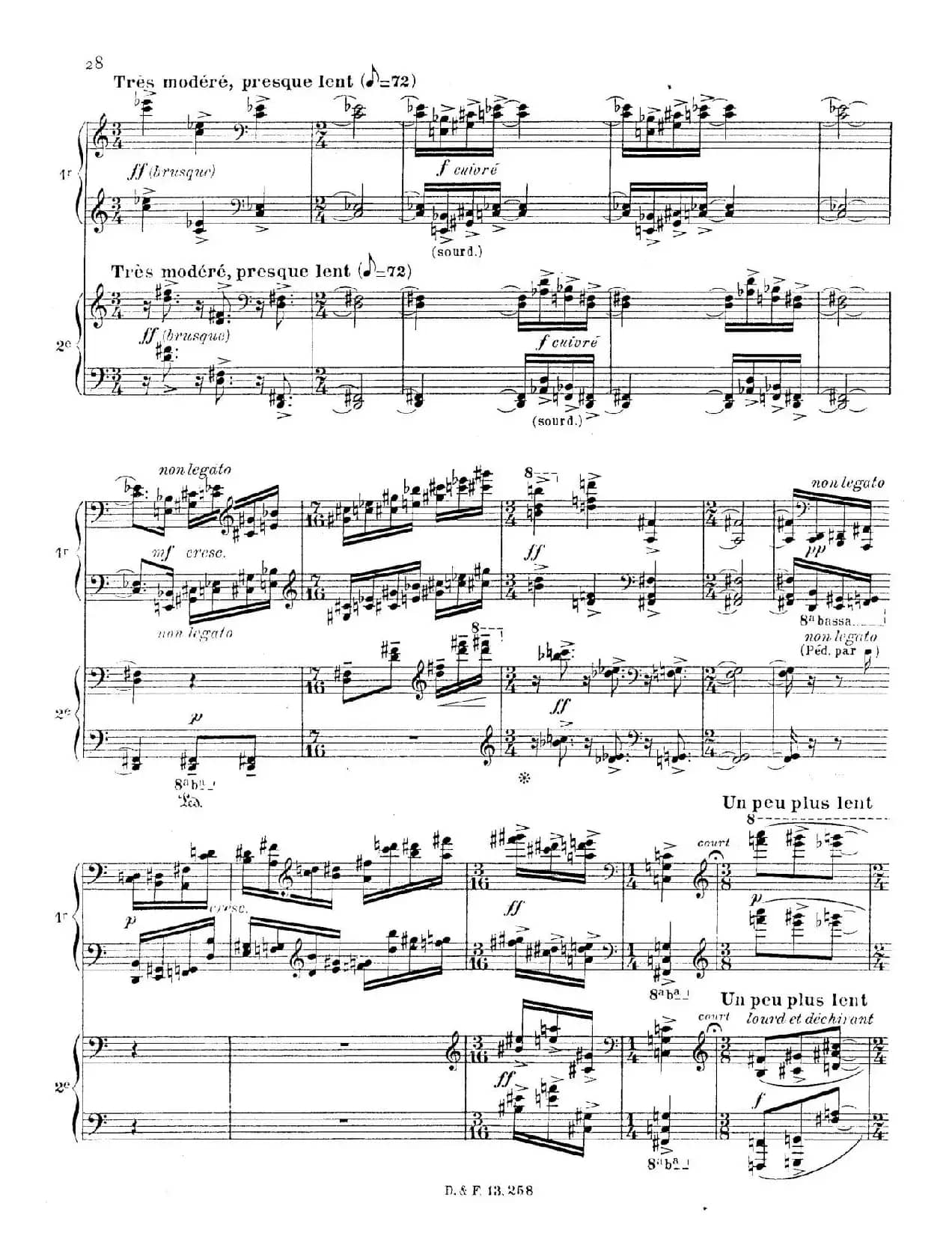 Visions de l'Amen（阿门的幻想·双钢琴·Ⅲ）