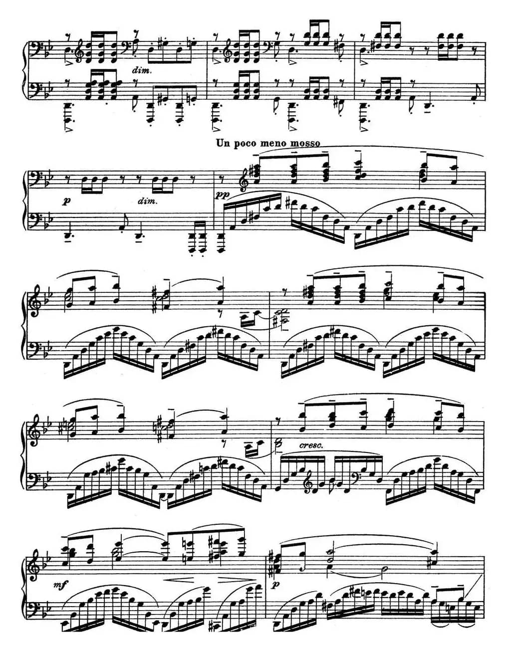 10 Preludes Op.23（拉赫玛尼诺夫10首前奏曲·Ⅴ）
