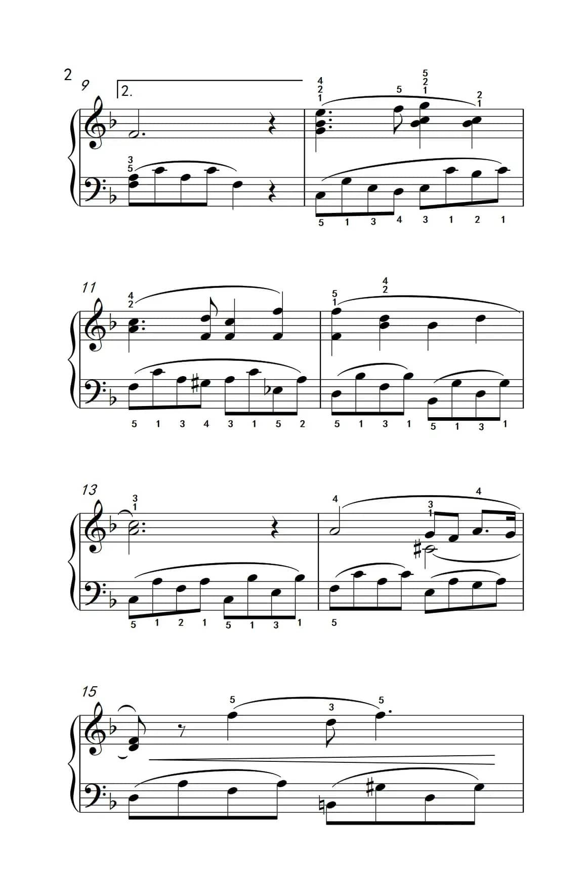 故乡的亲人（老年大学 钢琴教程 2）