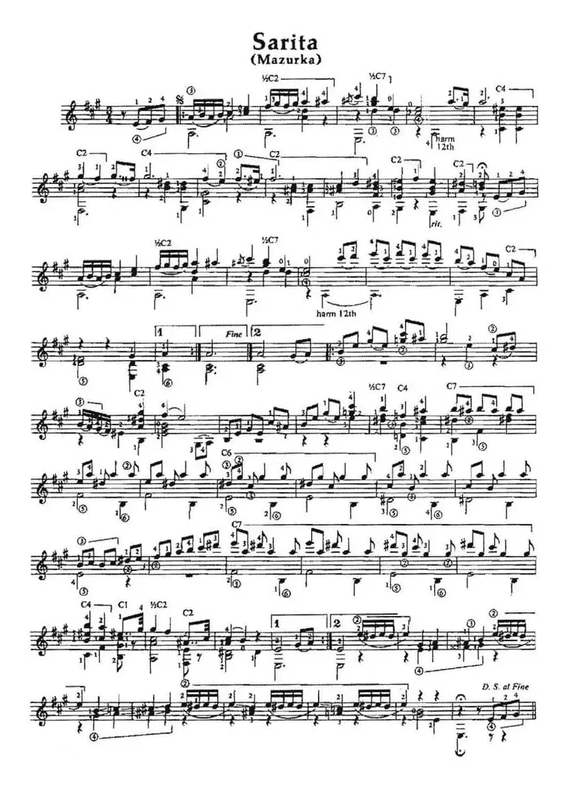 Sarita（古典吉他）