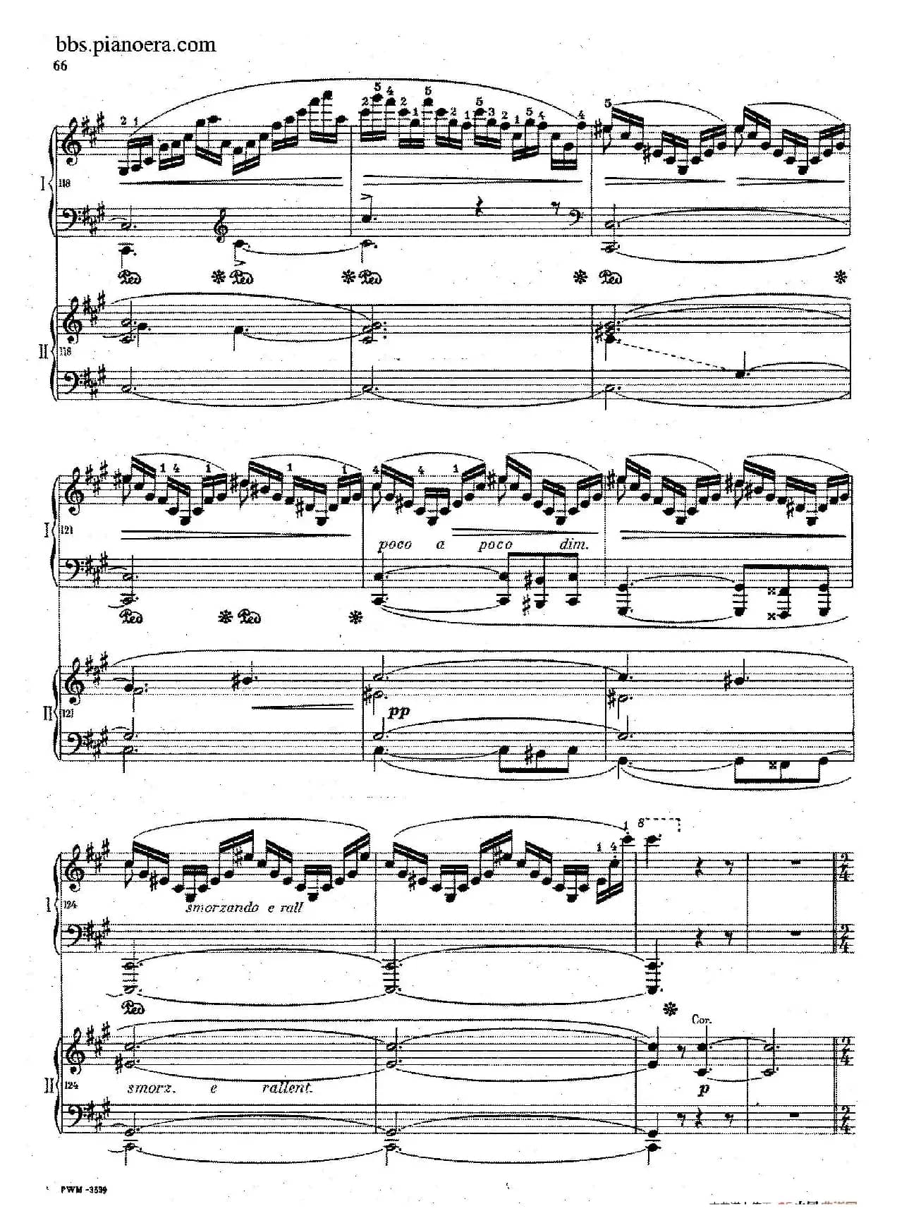 Grand Fantasy on Polish Airs Op.13（华丽的波兰民歌幻想曲·双钢琴版）