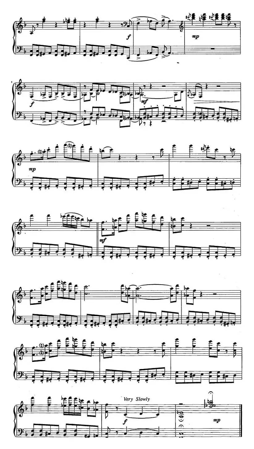 爵士乐曲：小象走路（选自电影《哈塔里》）