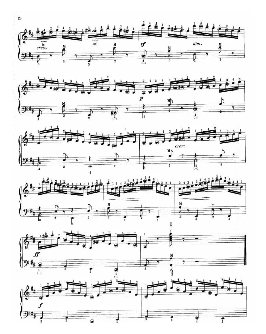 练习曲（Op.740 No.3）