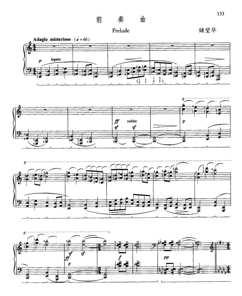 前奏曲（储望华作曲版）