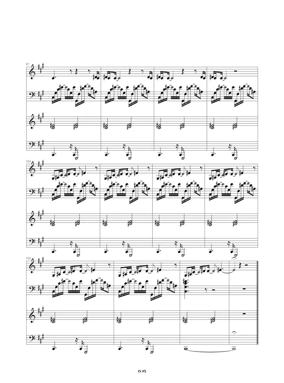 Heal the World（四手联弹）