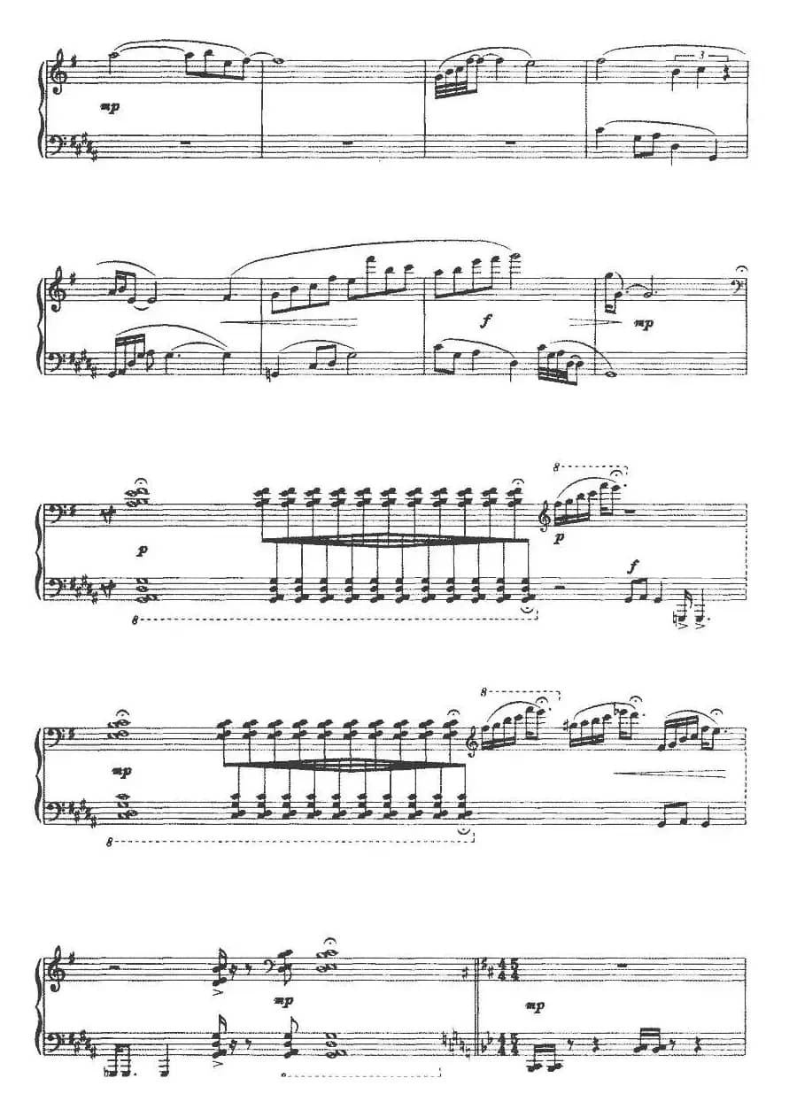 钢琴组曲《幻》选曲：林之色