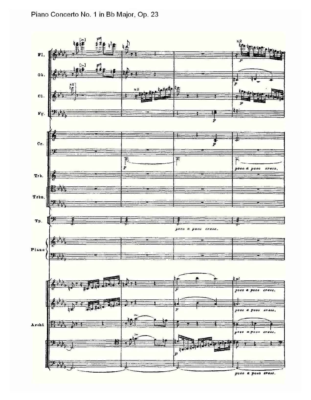 Bb大调第一钢琴协奏曲,Op.23第三乐章（一）