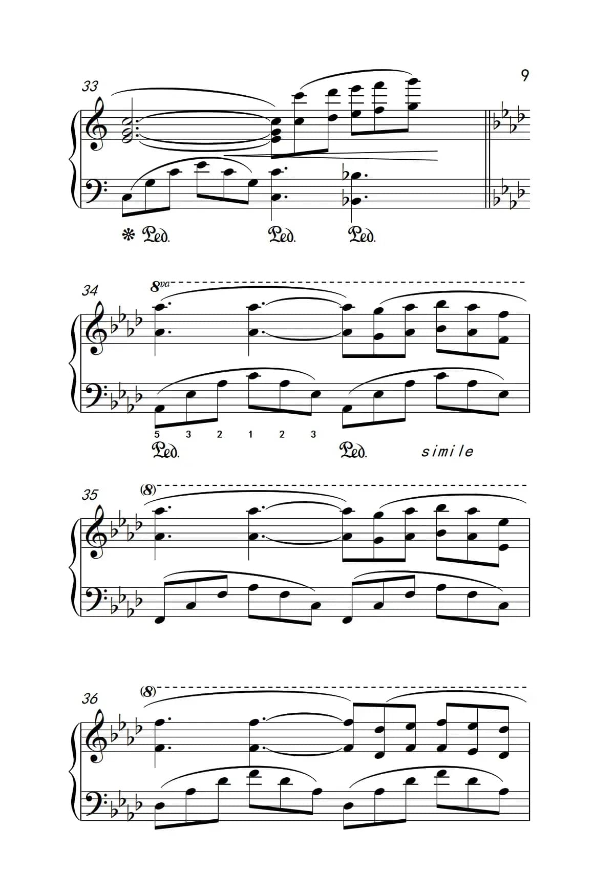 回忆 音乐剧《猫》主题曲（老年大学 钢琴教程 3）