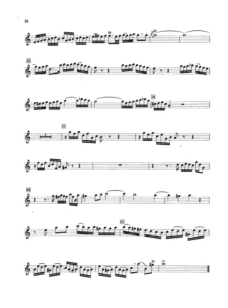 g小调赋格（铜管乐重奏分谱）