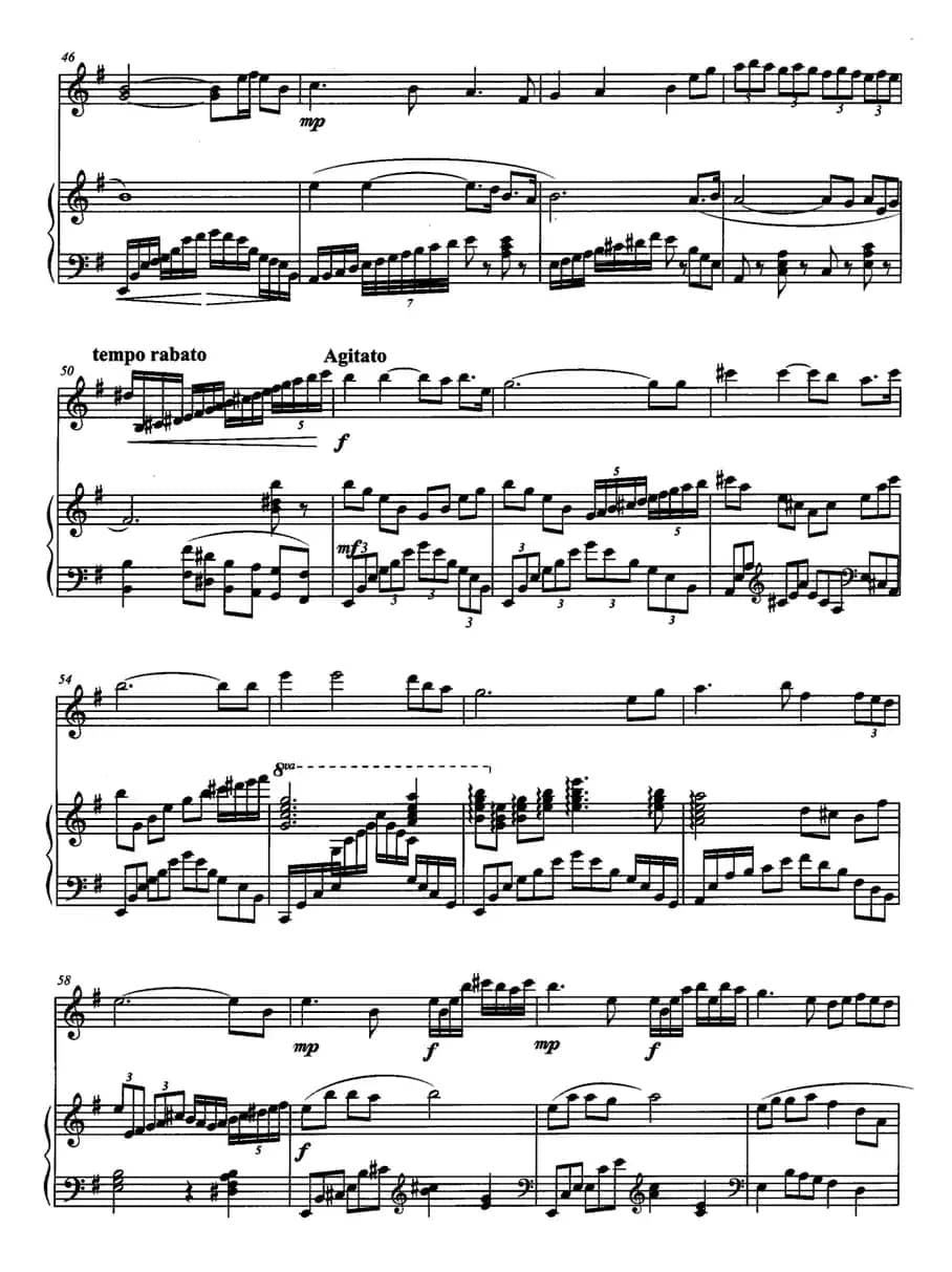 心中的歌——献给中国残疾人艺术团全体艺术家（小提琴+钢琴）