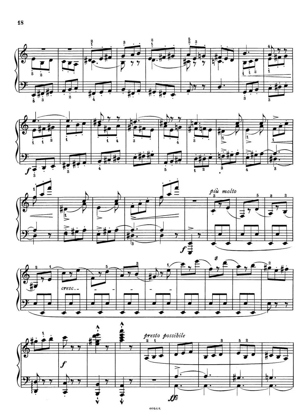 a小调第一组曲 Op.69(5、FUGA)