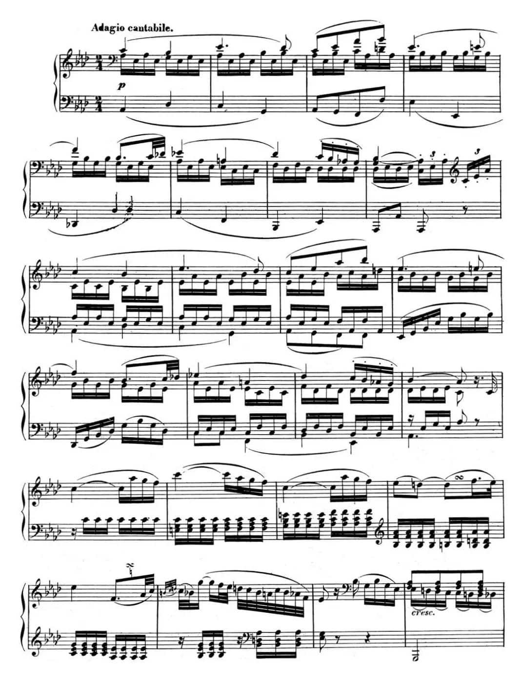 贝多芬钢琴奏鸣曲08 悲怆 C小调 Op.13 C minor