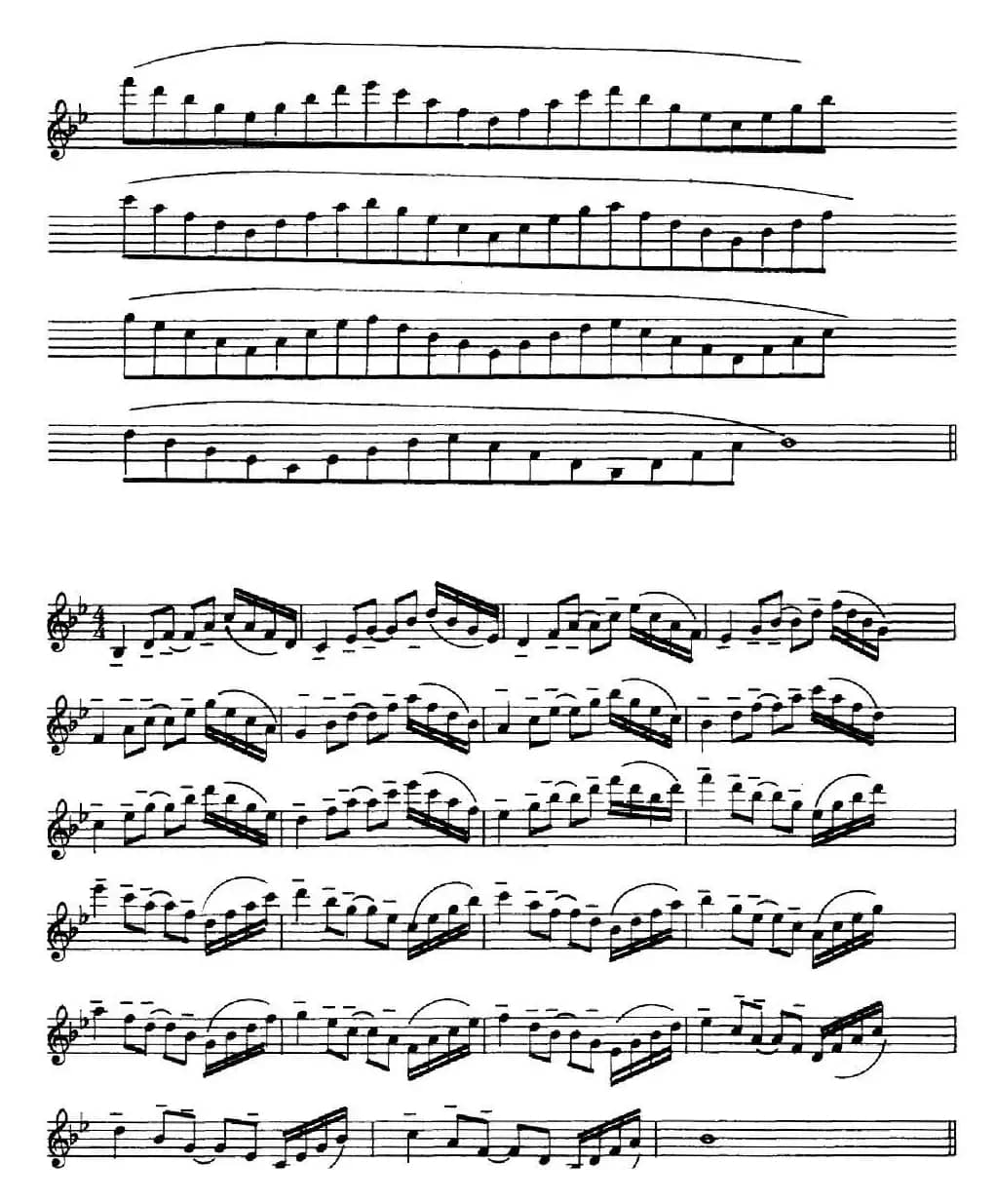 萨克斯演奏教程第五节（五音和弦-守调变奏）