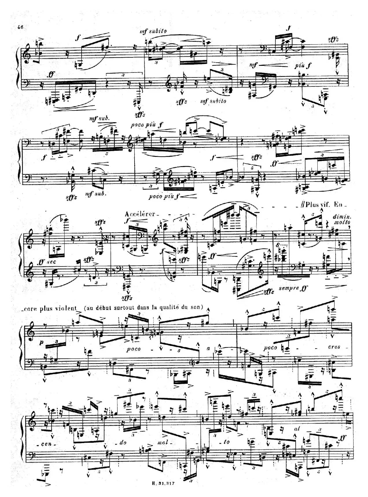 布莱兹第二钢琴奏鸣曲（Ⅳ）