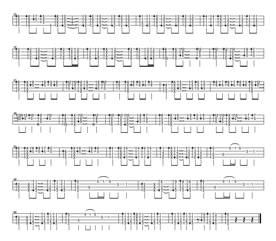 Butterfly（尤克里里指弹谱）