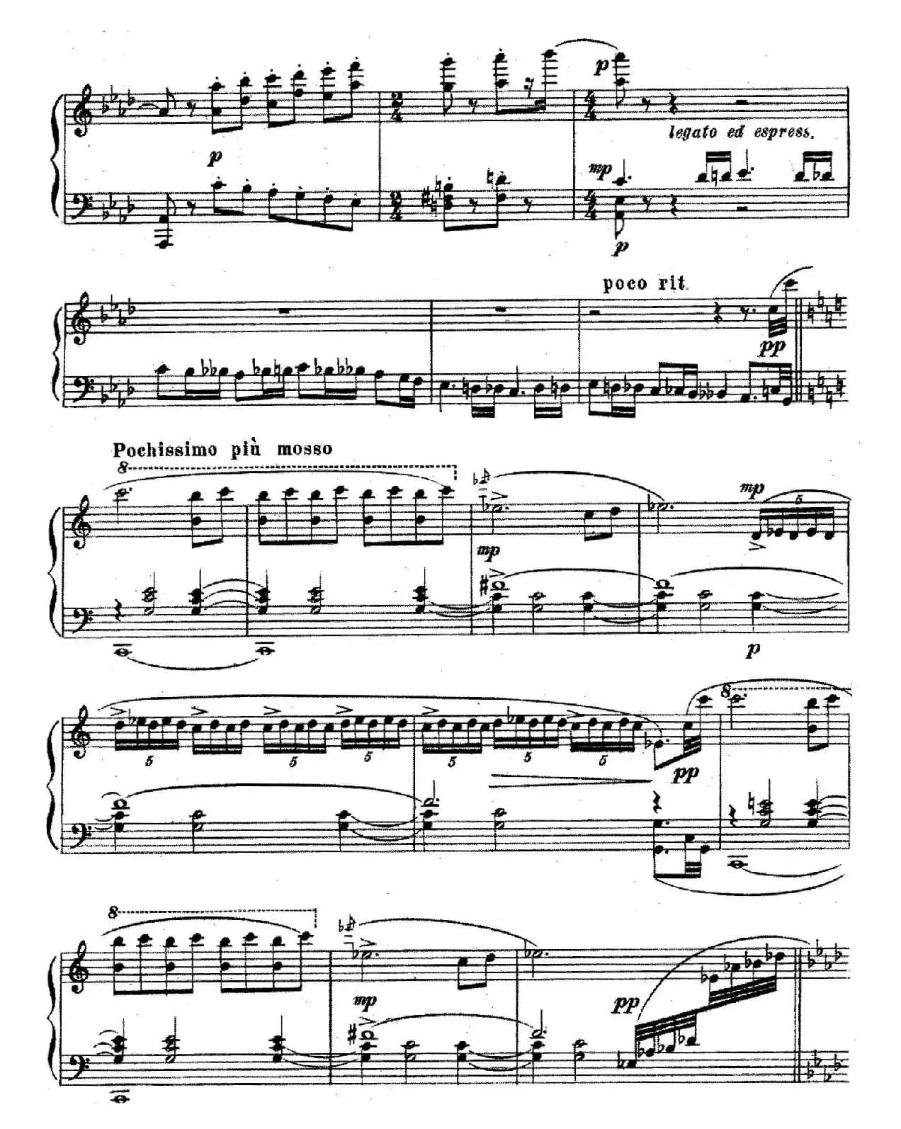 Ten Pieces from Cinderella Op.97（10首小品 - 选自舞剧《灰姑娘》·4）