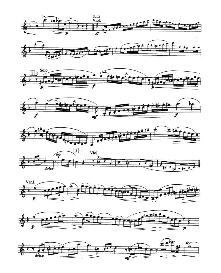 单簧管考级教材·第七级