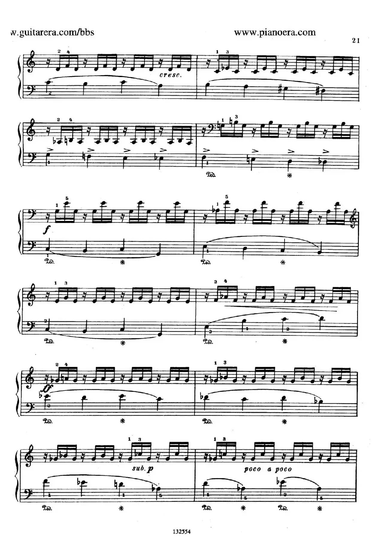 Piano Sonatina in C Major Op.93(C大调钢琴小奏鸣曲·第三乐章)