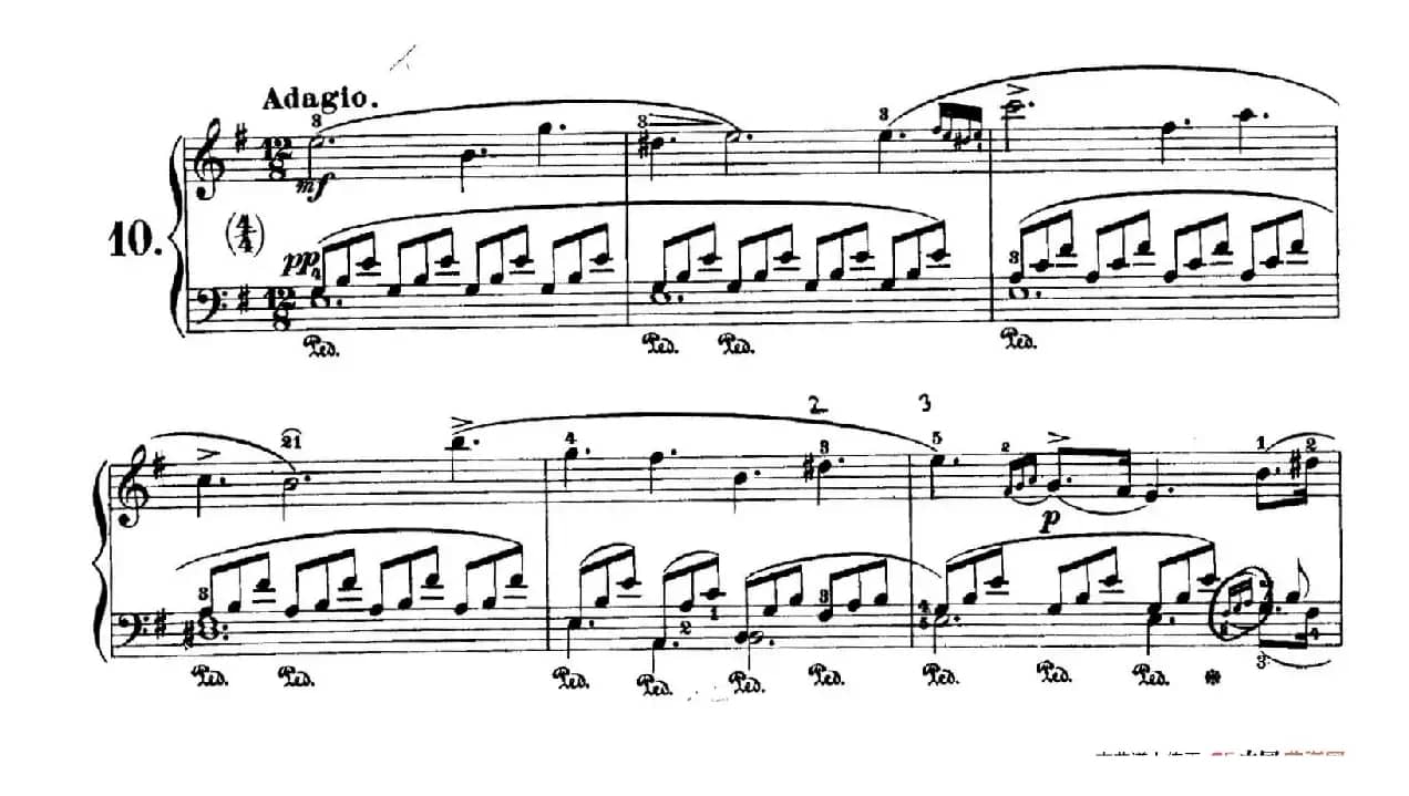 Nocturne No.10 in e Minor（e小调第十号夜曲）