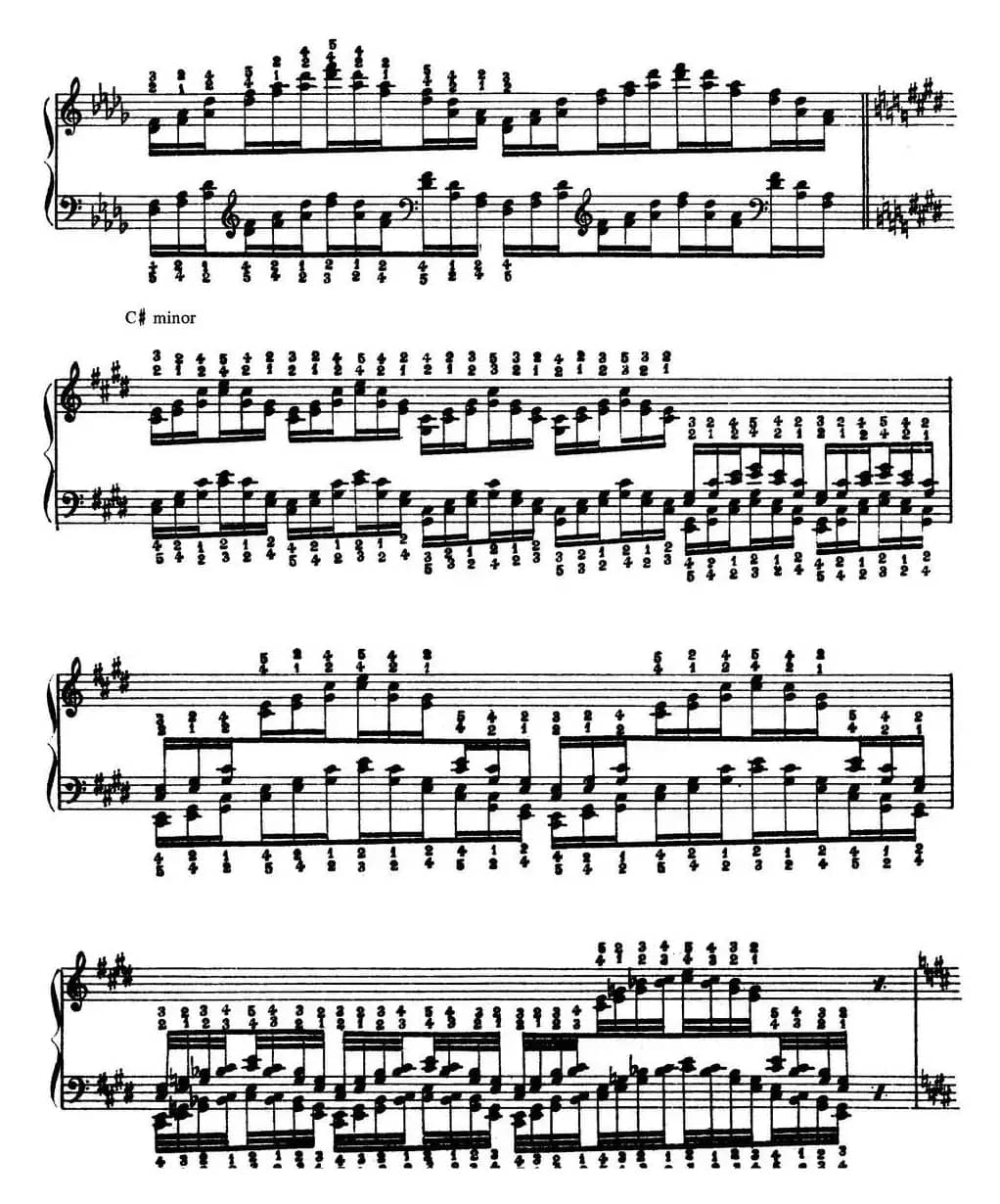 Technical Exercises S.146（李斯特钢琴技巧练习 BOOK Ⅺ）