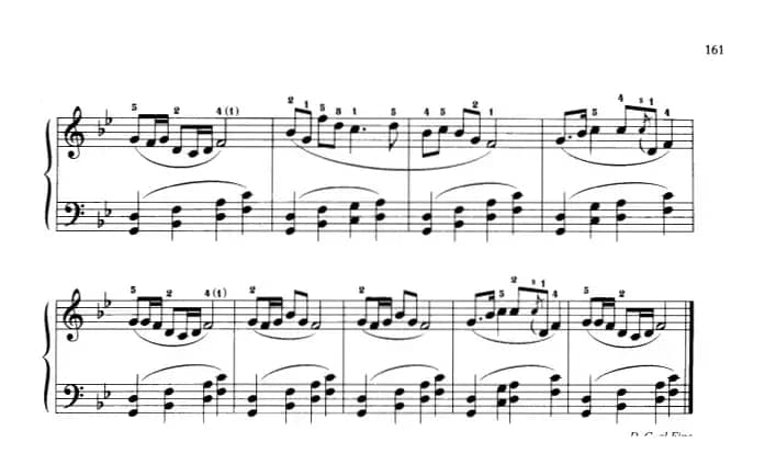 110首中国民歌钢琴小曲集：娃儿睡瞌瞌