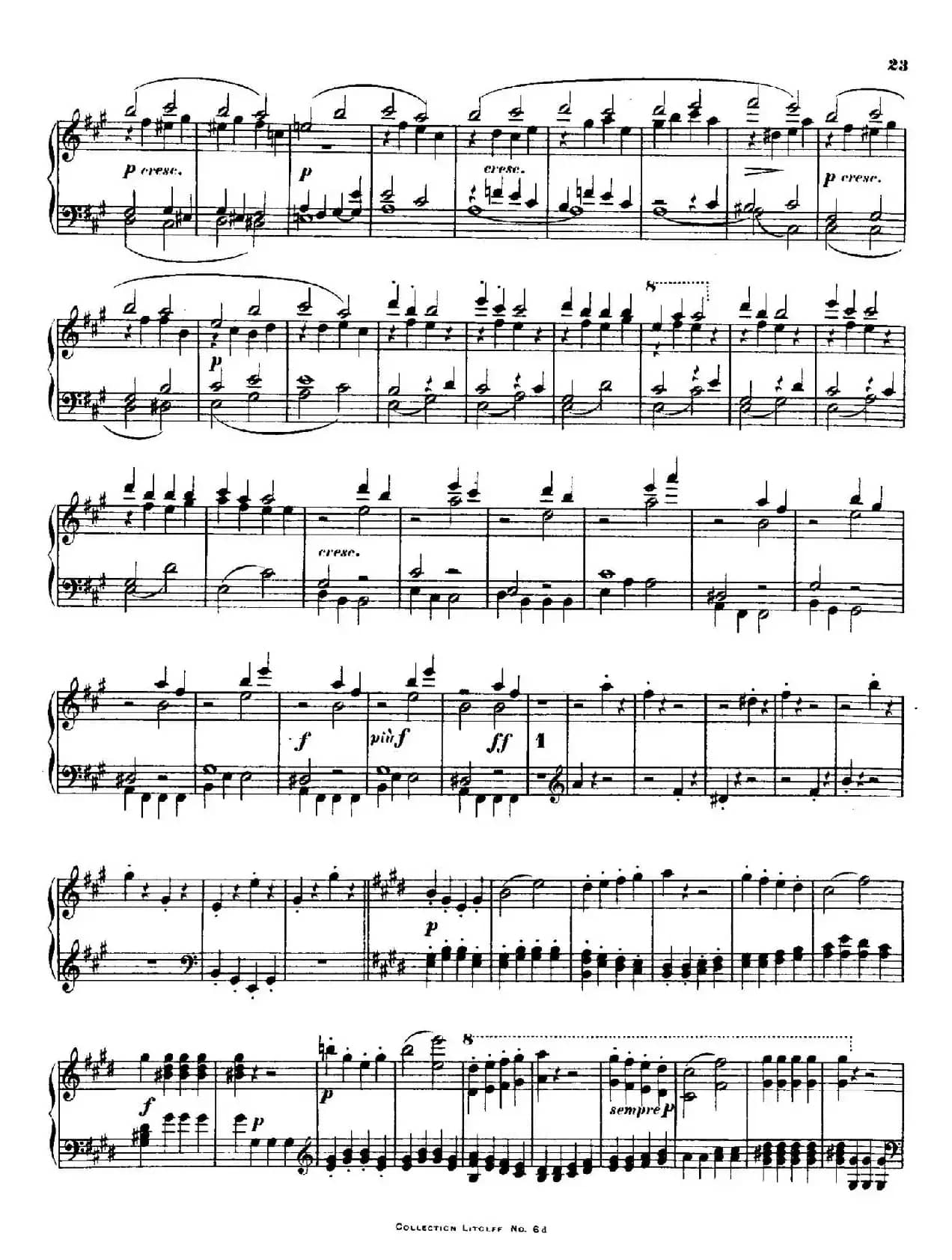 Quartet No.14(升c小调第十四弦乐四重奏钢琴版)