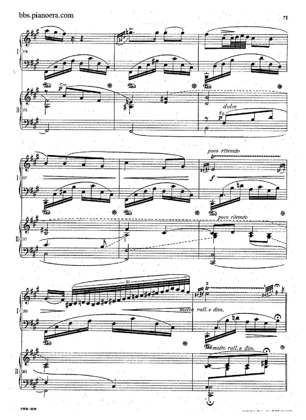 Grand Fantasy on Polish Airs Op.13（华丽的波兰民歌幻想曲·双钢琴版）