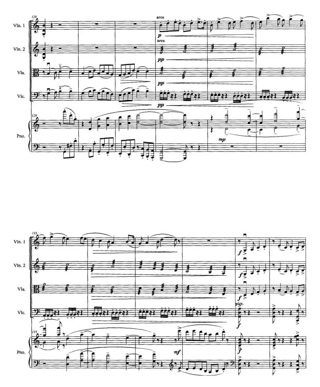 《赛龙夺锦》主题狂想曲（为钢琴弦乐五重奏而作）