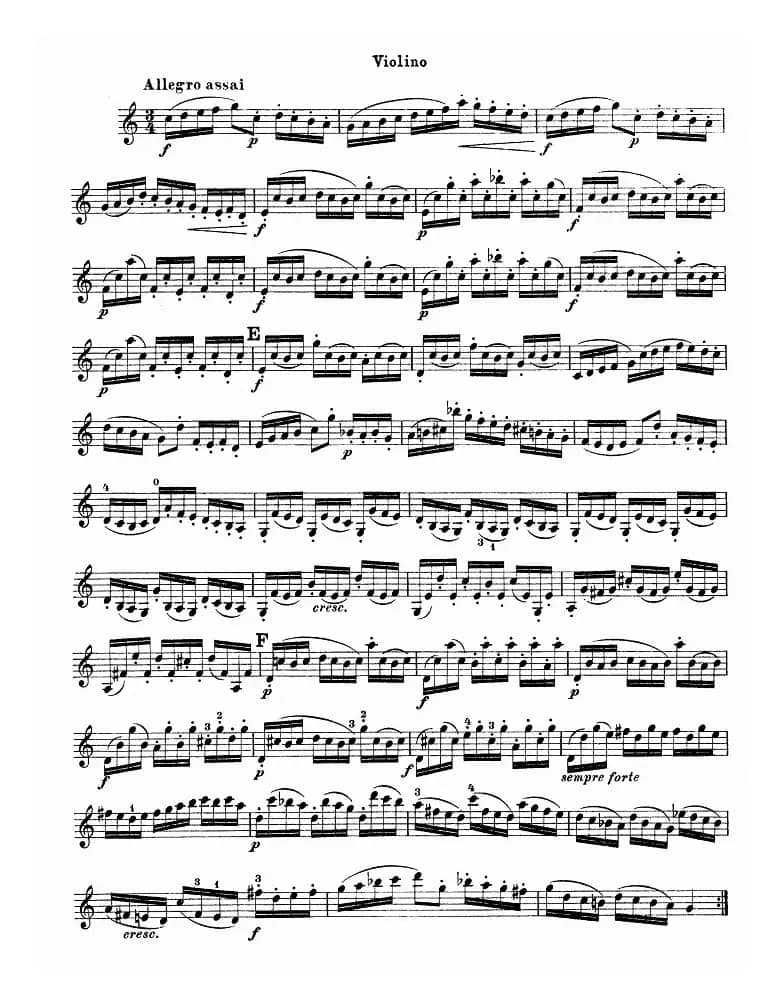 巴赫小提琴协奏曲（三）