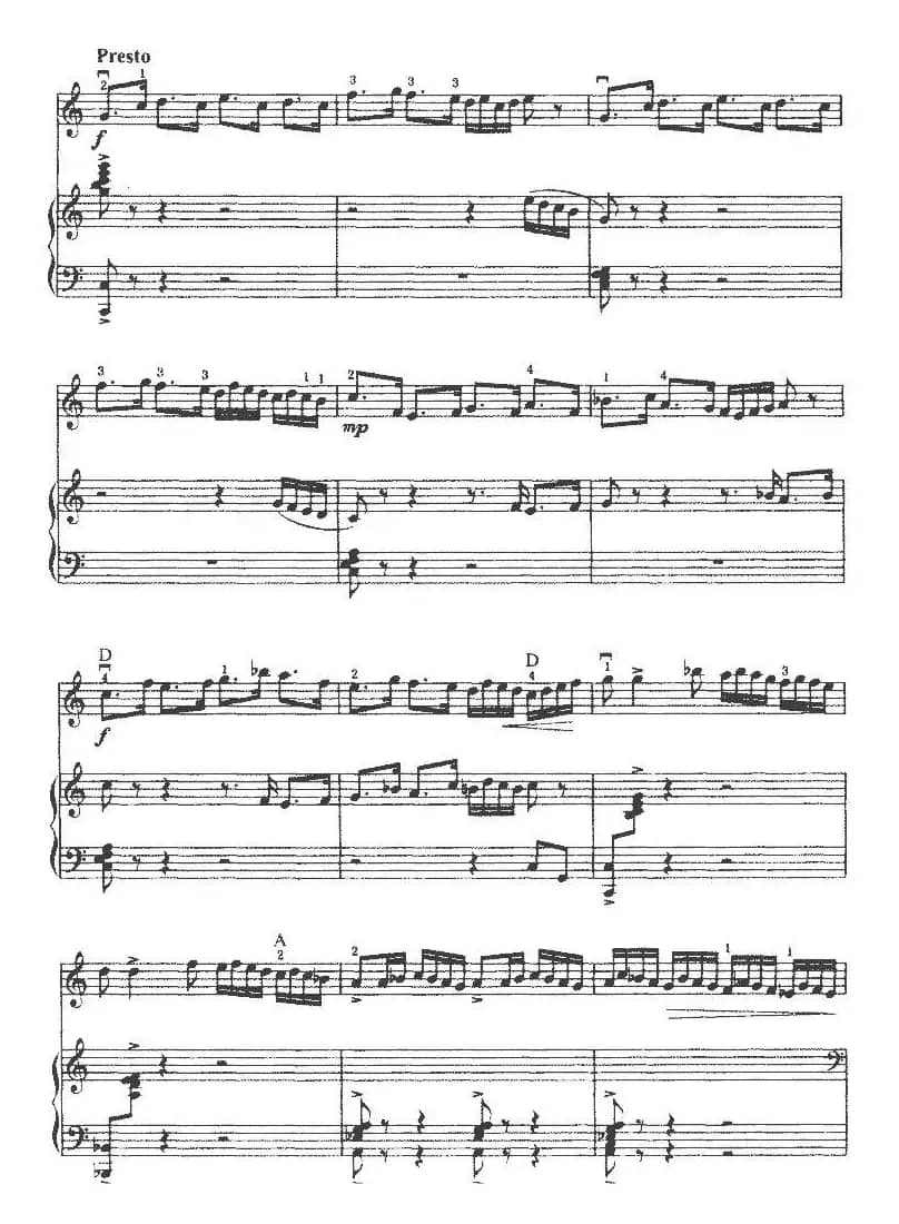 第三二胡狂想曲（二胡+钢琴伴奏）