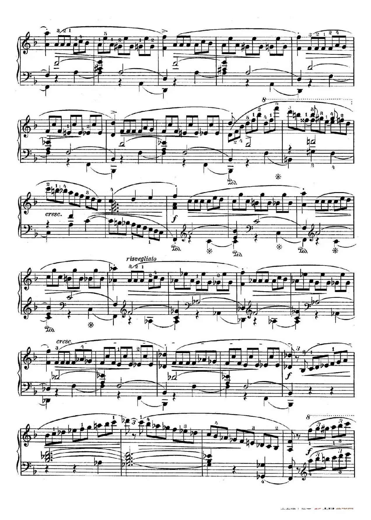 Rondo A La Mazurka Op.5（F大调玛祖卡舞曲型回旋曲）