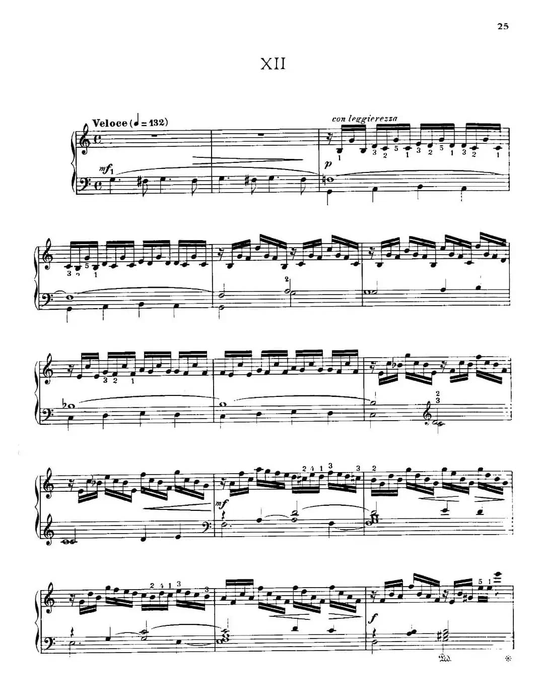 20 Petites Etudes, Op.91（20首小型练习曲）（12）
