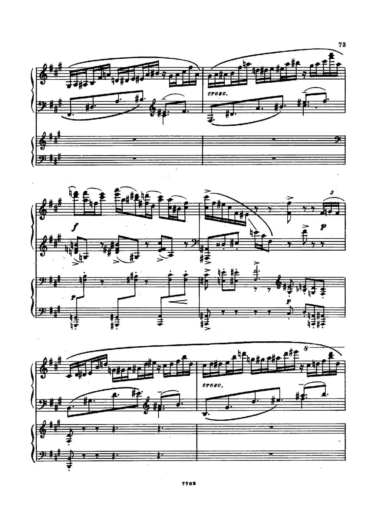 升f小调第一钢琴协奏曲 Op.1（双钢琴版）