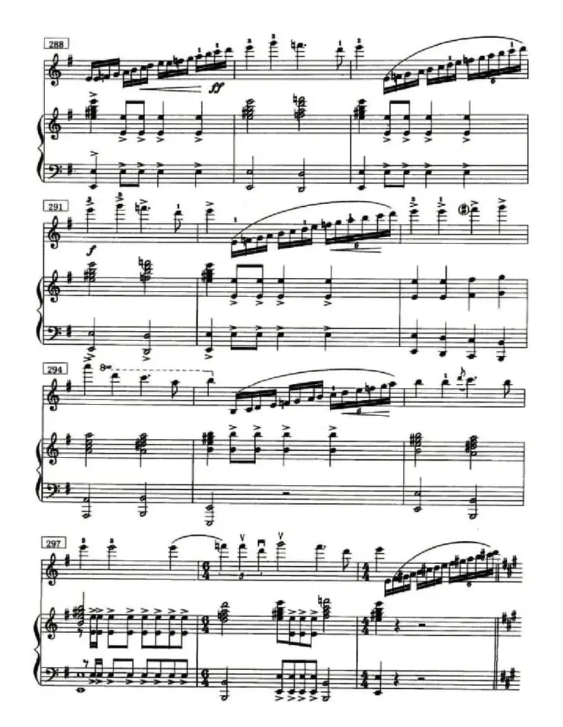 鼓声（小提琴+钢琴）