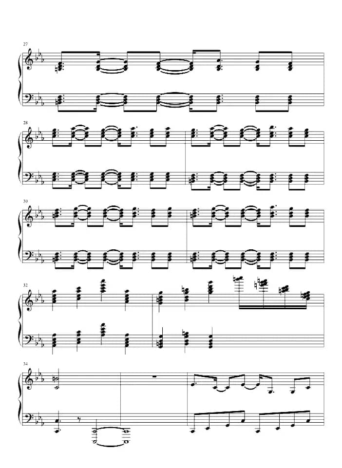 古巴（易Piano制谱版）