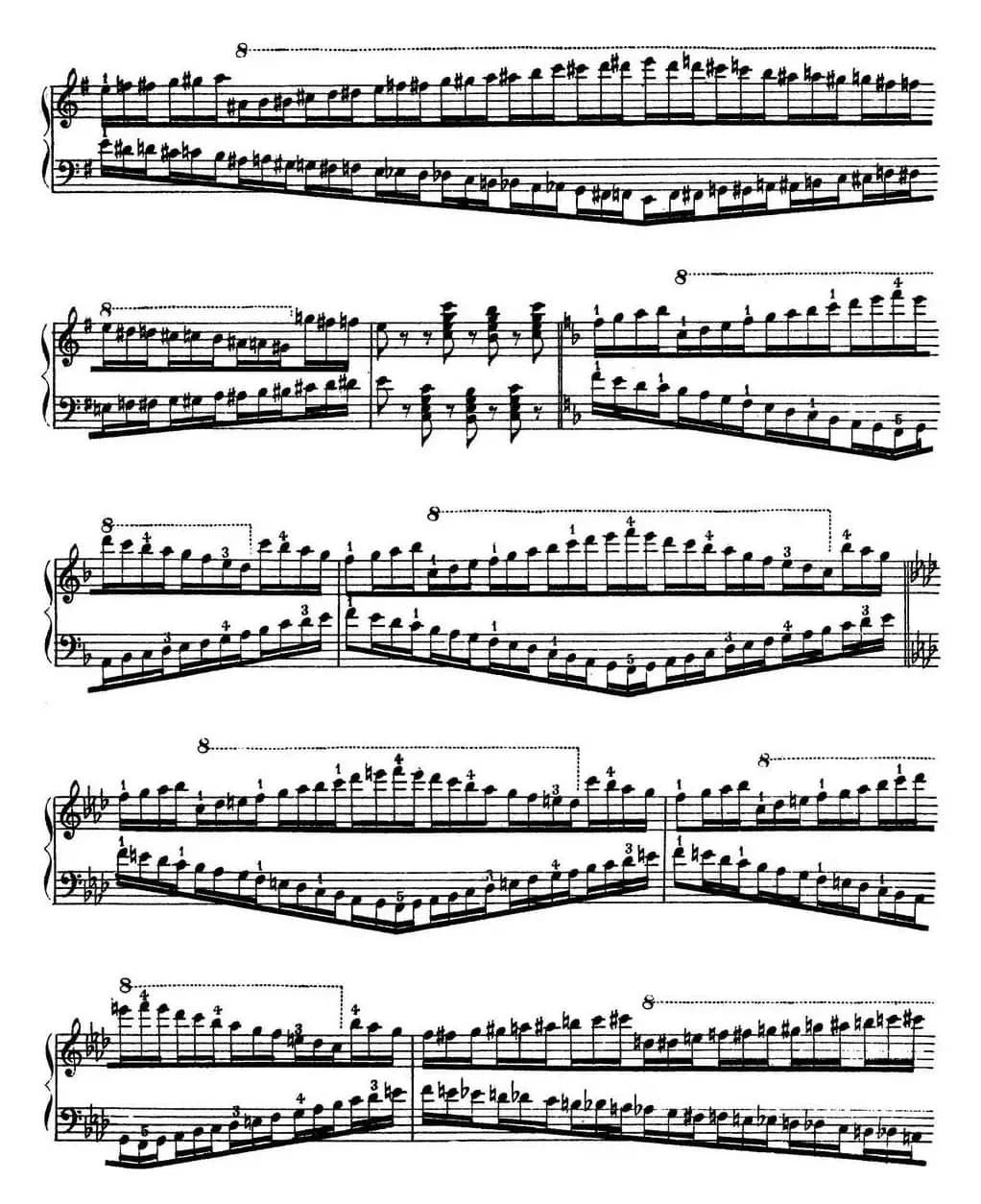 Technical Exercises S.146（李斯特钢琴技巧练习 BOOK Ⅳ）