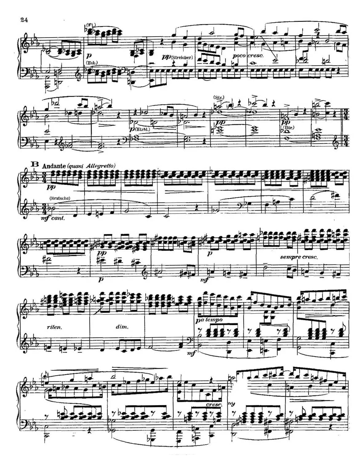 Symphony No.3 in d Minor - Solo Piano（d小调第三交响曲·钢琴独奏版·Ⅱ）