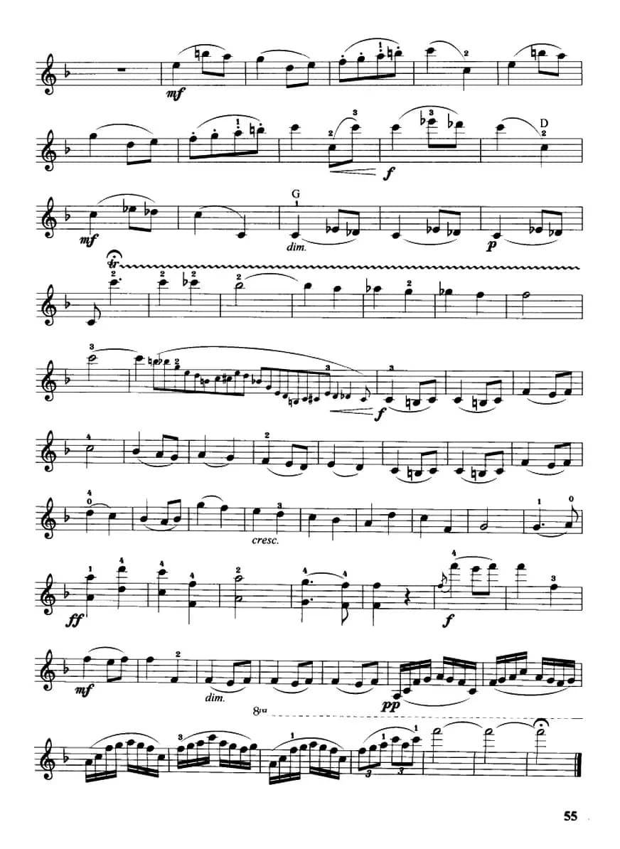 Melody in F（F大调旋律）